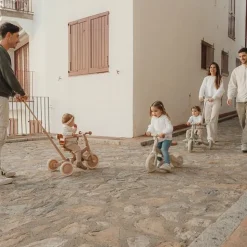 4 in 1 Driewieler Pink