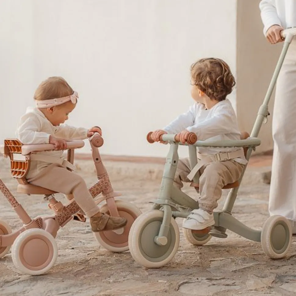 4 in 1 Driewieler Pink