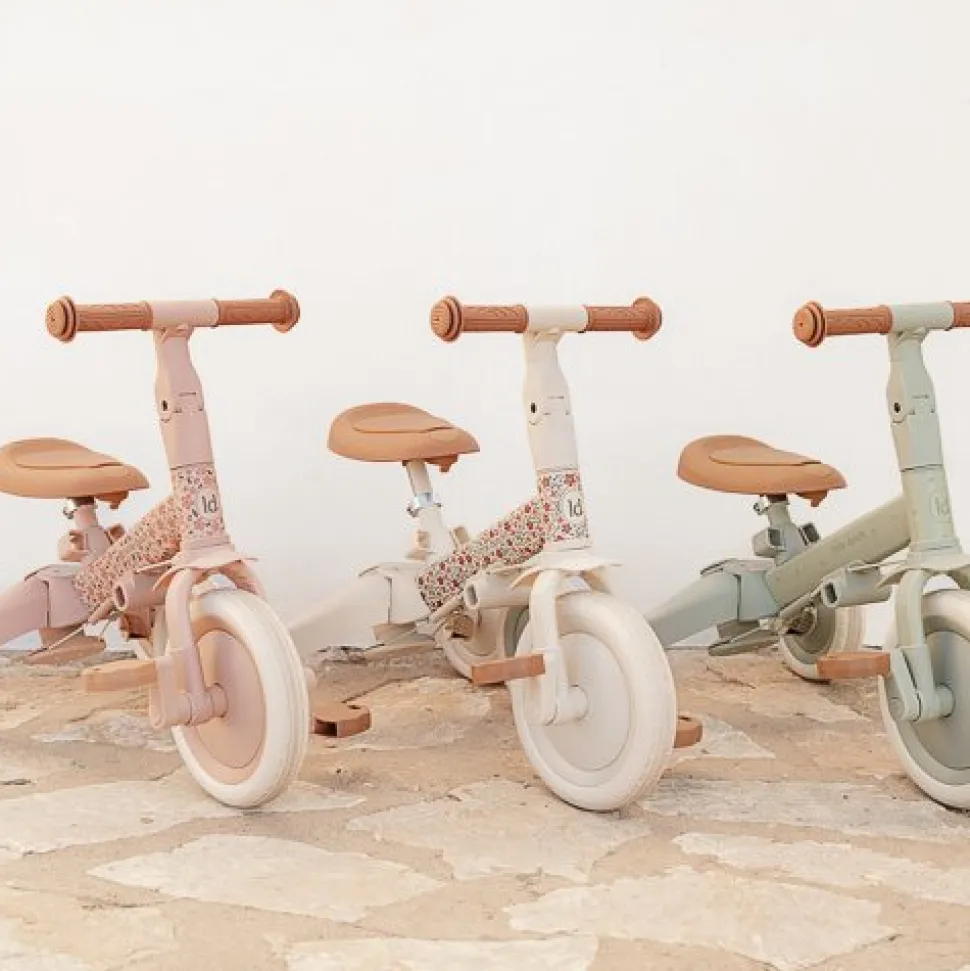 4 in 1 Driewieler Pink