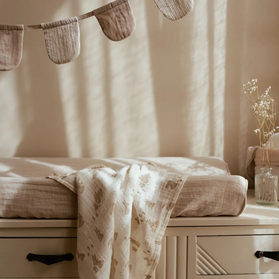 Aankleedkussenhoes - Beige - Essentials