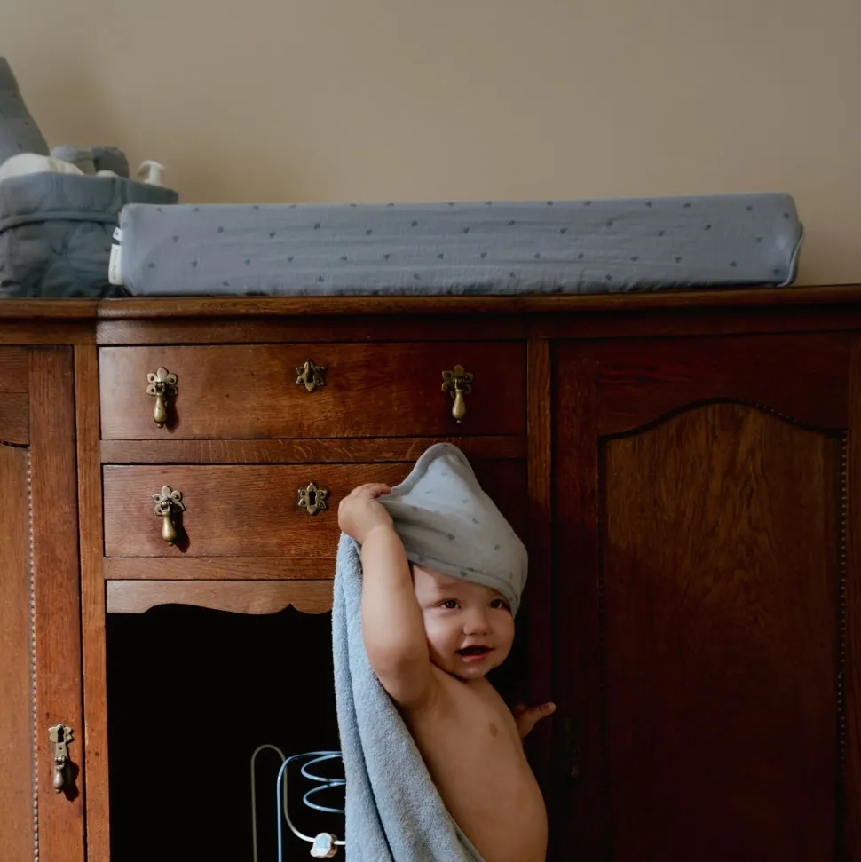 Aankleedkussenhoes - Blauw - Essentials