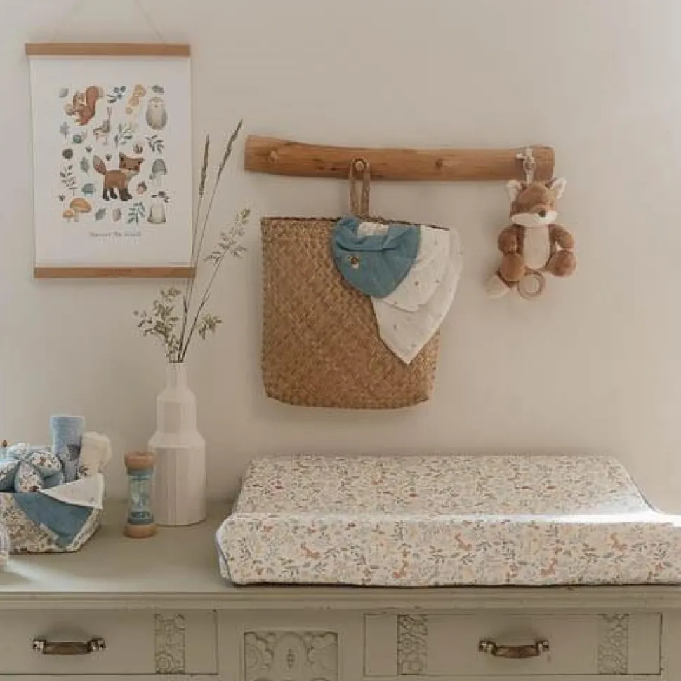 Aankleedkussenhoes - Meerkleurig - Forest Friends - Forest Wonders