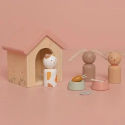 Aanvulset poppenhuis huisdieren