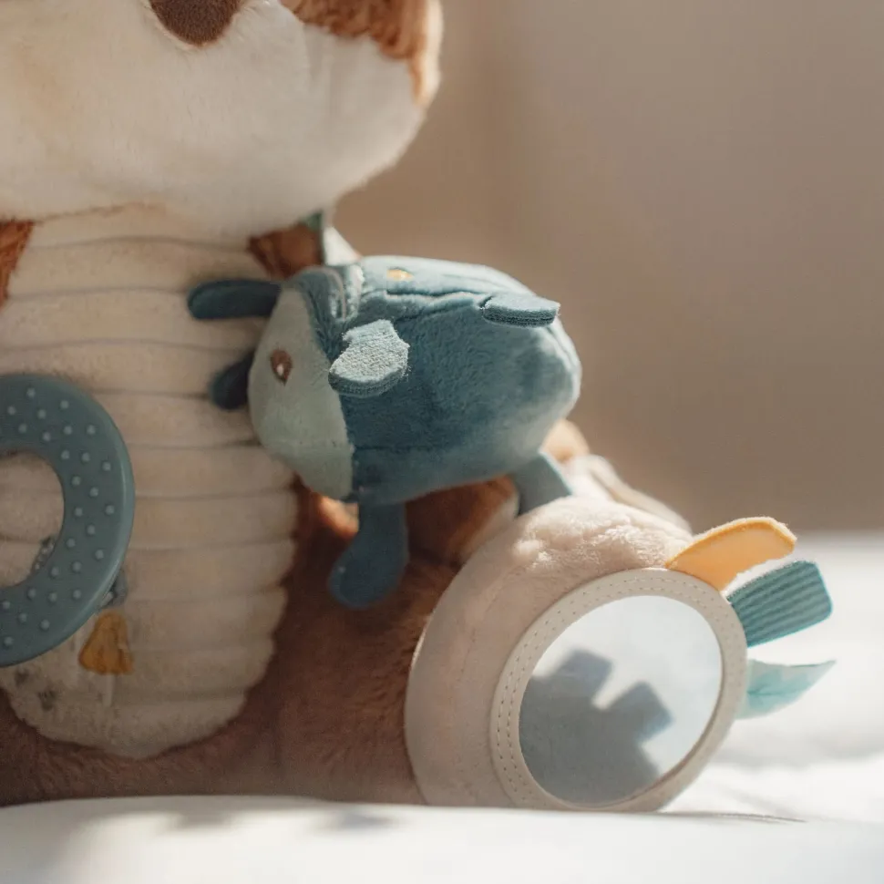 Activiteitenknuffel Vos - Blauw - Forest Friends