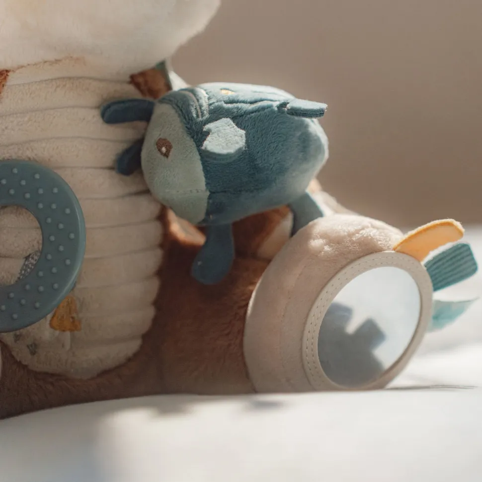 Activiteitenknuffel Vos - Blauw - Forest Friends