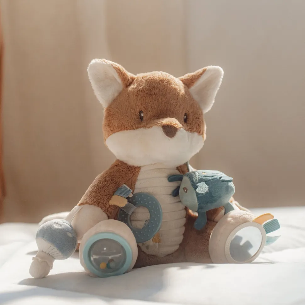 Activiteitenknuffel Vos - Blauw - Forest Friends