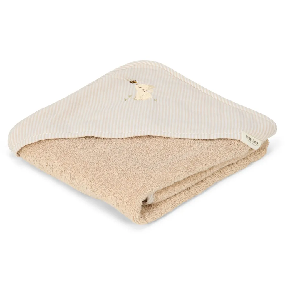 Badcape - Beige - 75 x 75 - Newborn Naturals - Baby Bunny