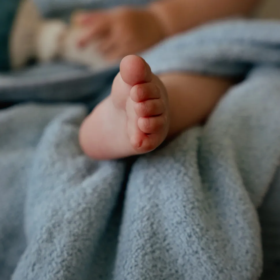 Badcape - Blauw - 75 x 75 - Essentials