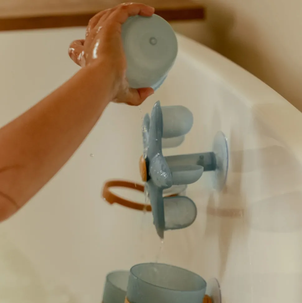 Badwand bekers - blauw - Essentials