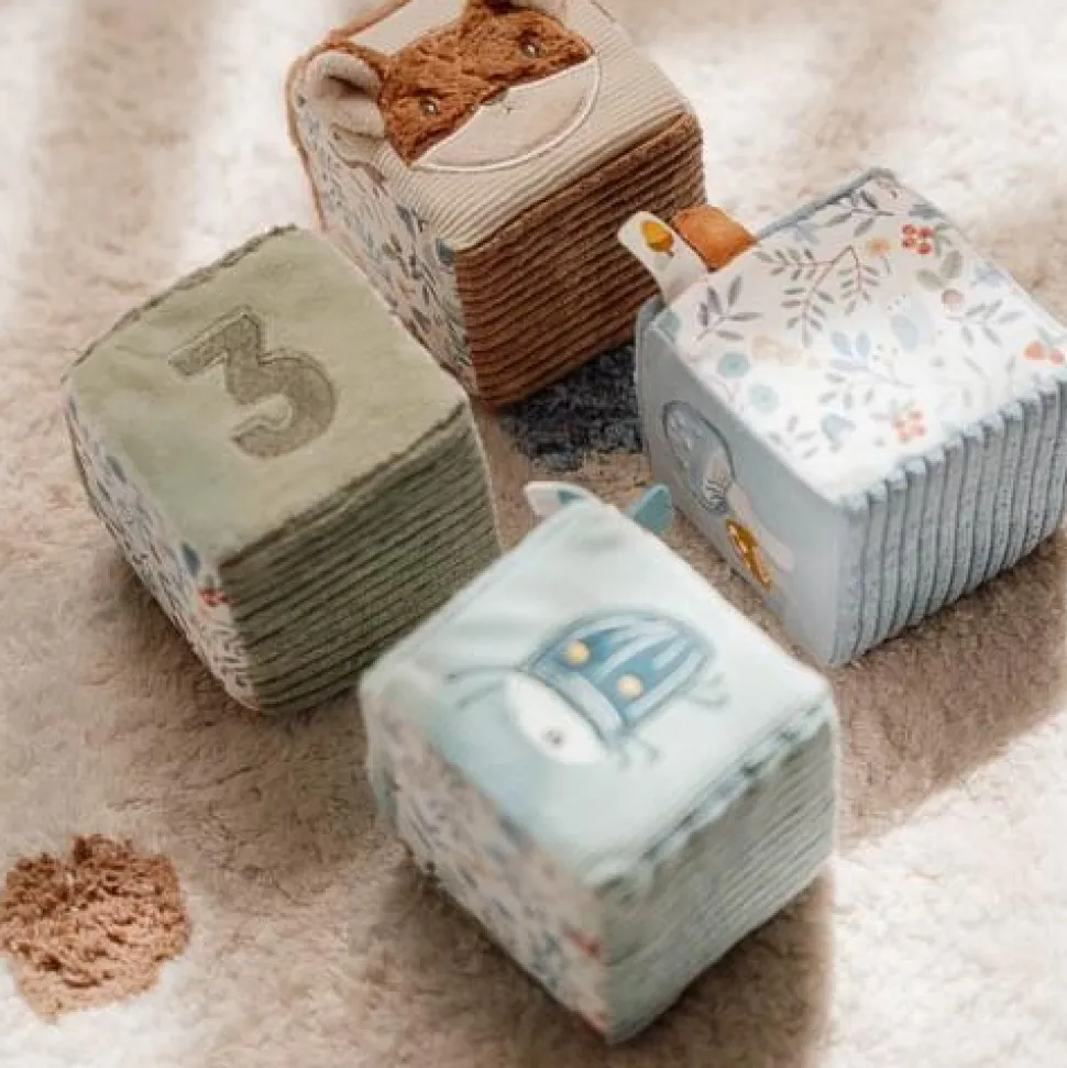 Blokkenset - Blauw - Forest Friends