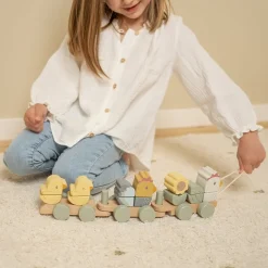 Blokkentrein kip Little Farm