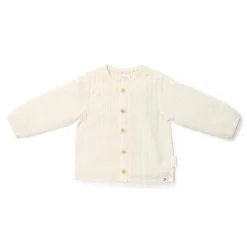 Blouse lange mouw - Met knoopjes - Wit - Fairy Garden