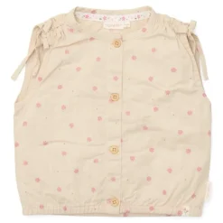 Blouse mouwloos - Zand - Fairy Garden