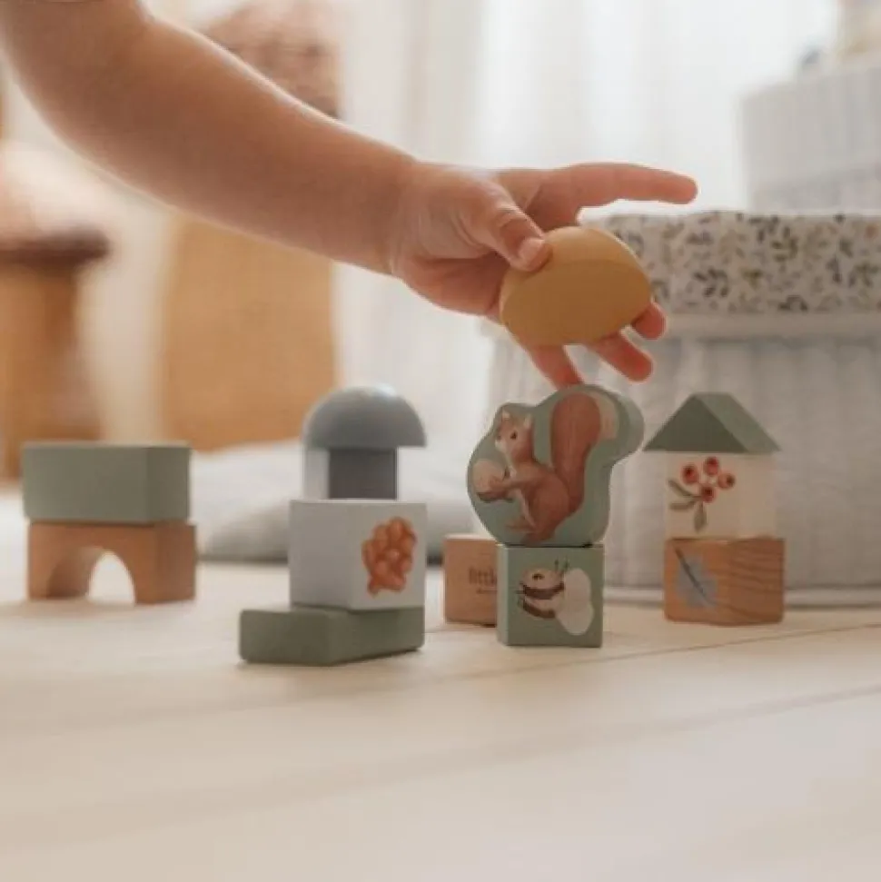 Bouwblokken - Blauw - Forest Friends