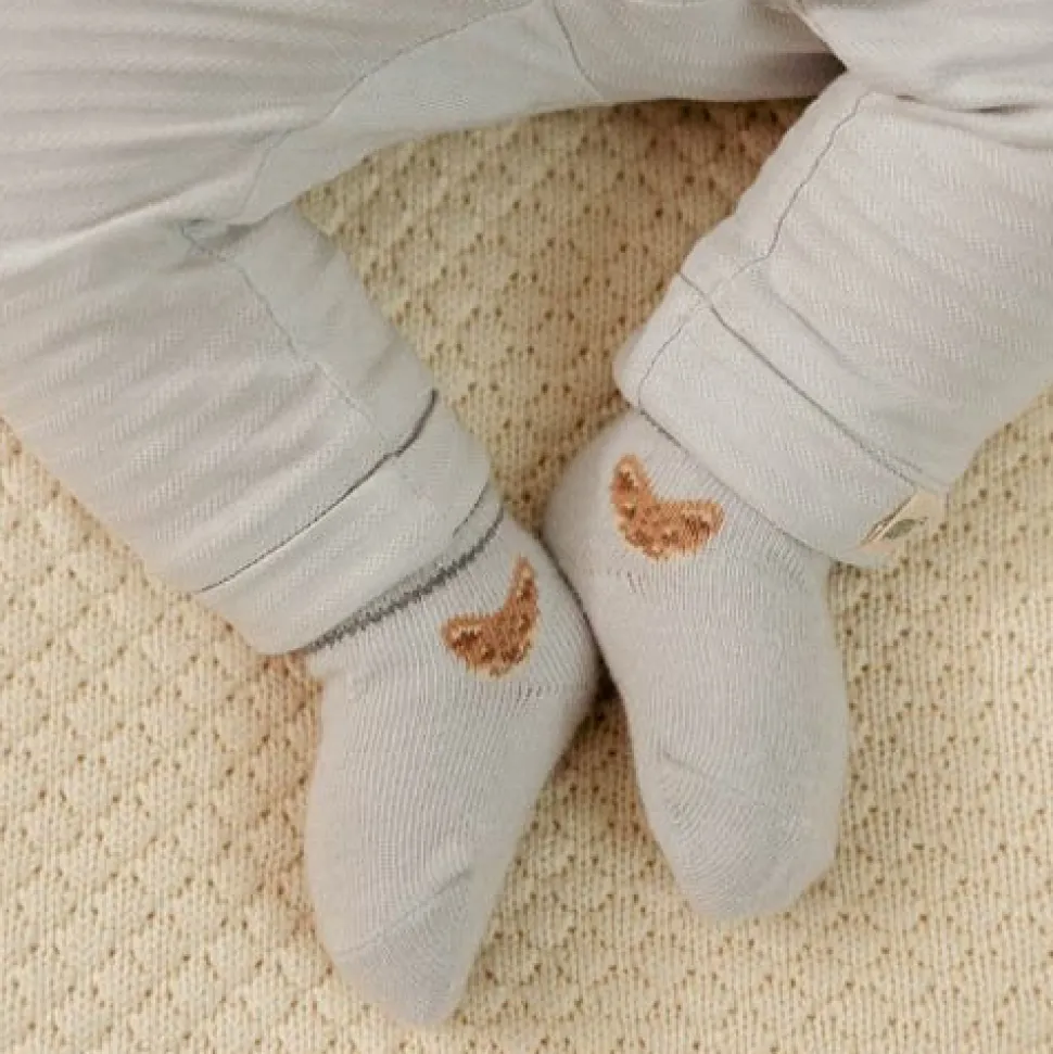 Broek - Blauw - Forest Friends - Gestreept