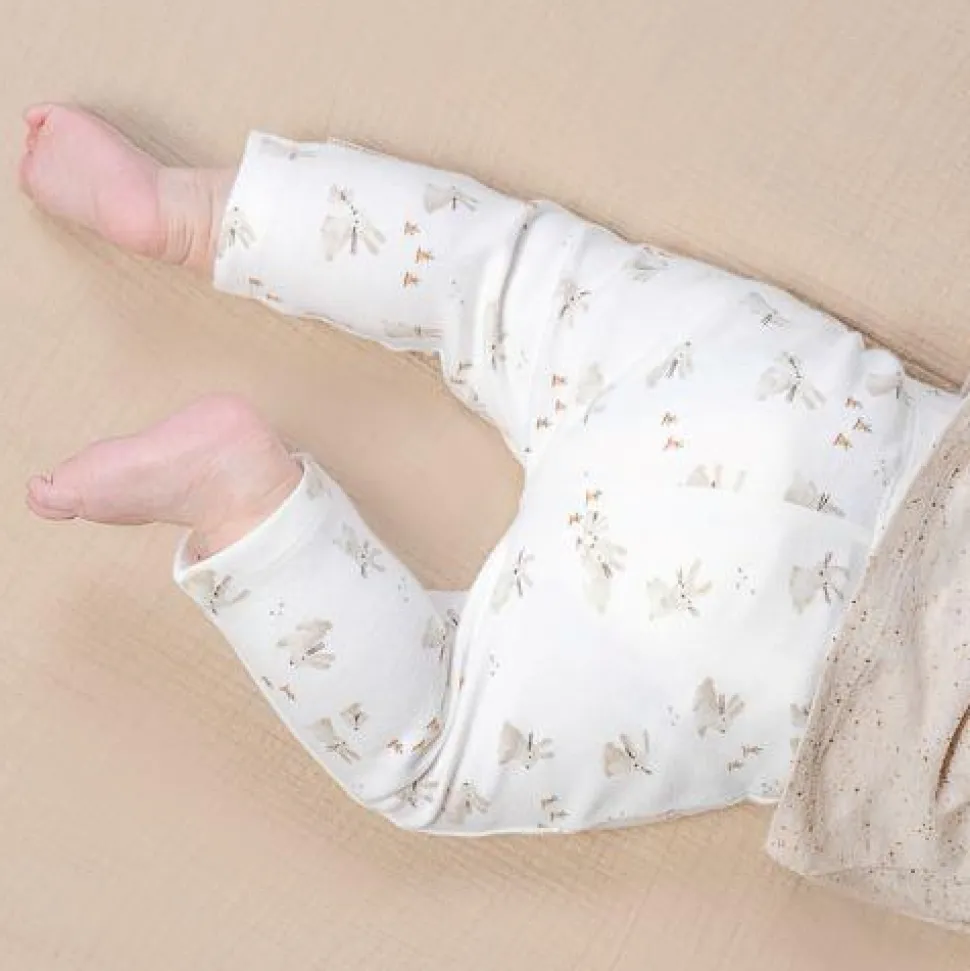Broek - Wit - Newborn Naturals - Baby Bunny