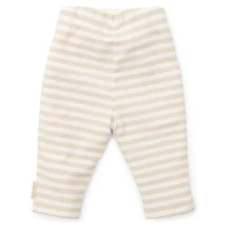 Broek - Zand - Newborn Naturals - Gestreept