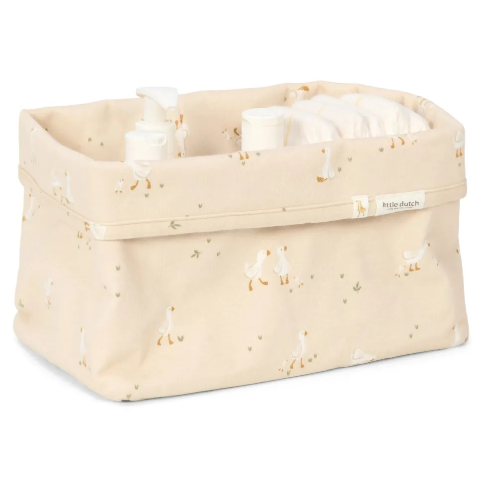 Commodemandje groot - Wit - Newborn Naturals - Little Goose