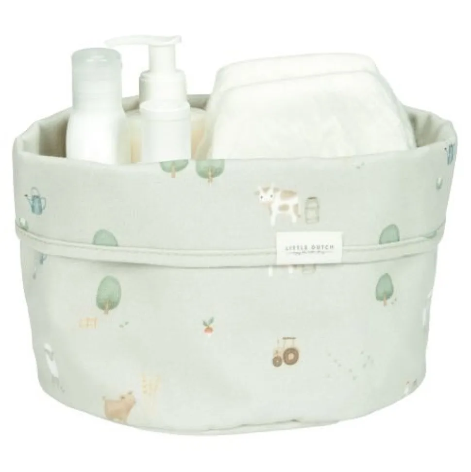 Commodemandje rond - Groen - Little Farm
