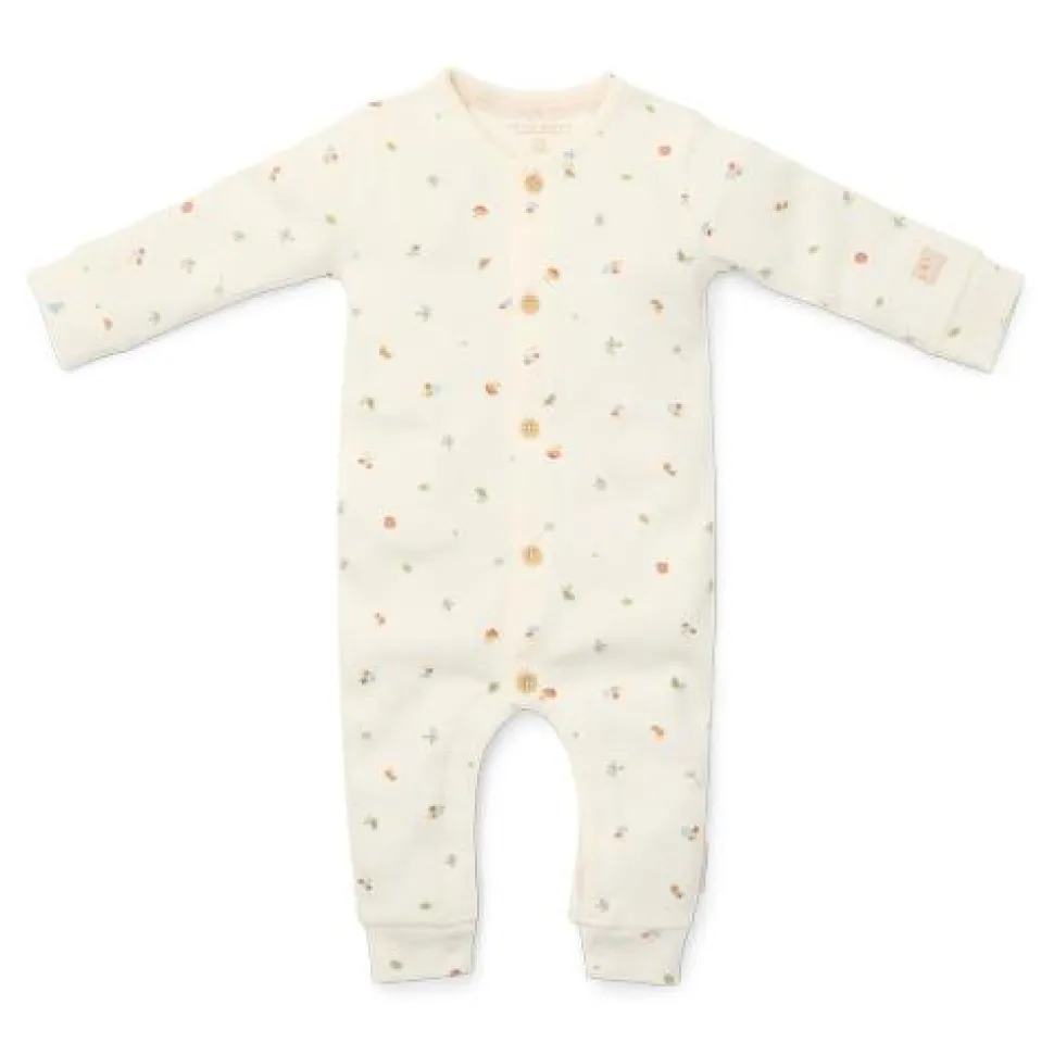 Eendelige pyjama - Wit - Forest Friends - Forest Treasures