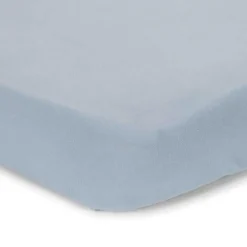 Eenpersoons hoeslaken - Blauw - Essentials