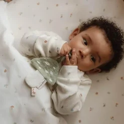 Eenpersoons hoeslaken - Wit - Maat Eenpersoons - Forest Friends - Forest Treasures