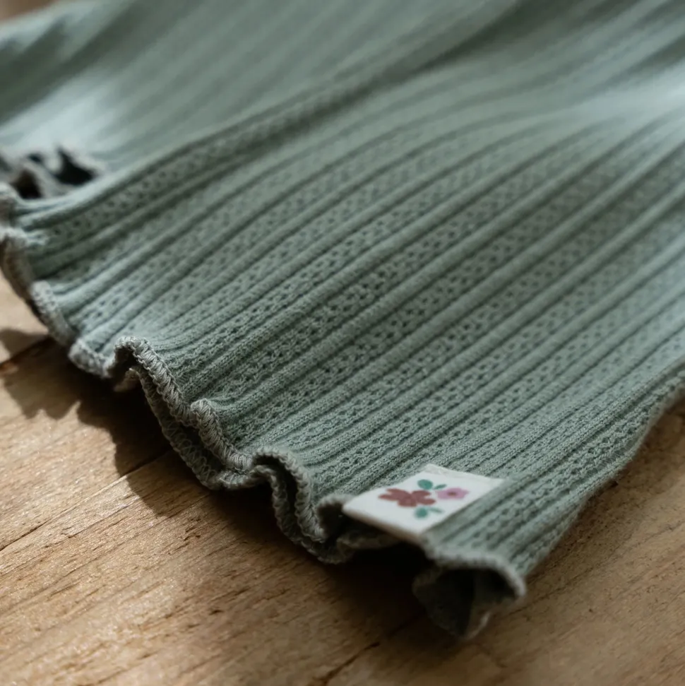 Flared broek - Groen - Fairy Garden