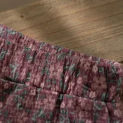 Flared broek - Roze - Fairy Garden - Bloemen