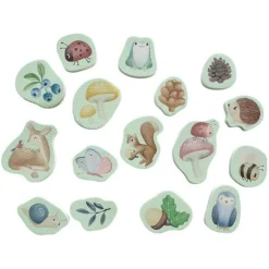 Foam figuren - Meerkleurig - Forest Friends