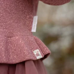 Gebreid vest - Knoopjes - Roze - Fairy Garden