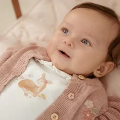 Gebreid vestje - Roze - Fairy Garden