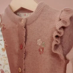 Gebreid vestje - Roze - Fairy Garden