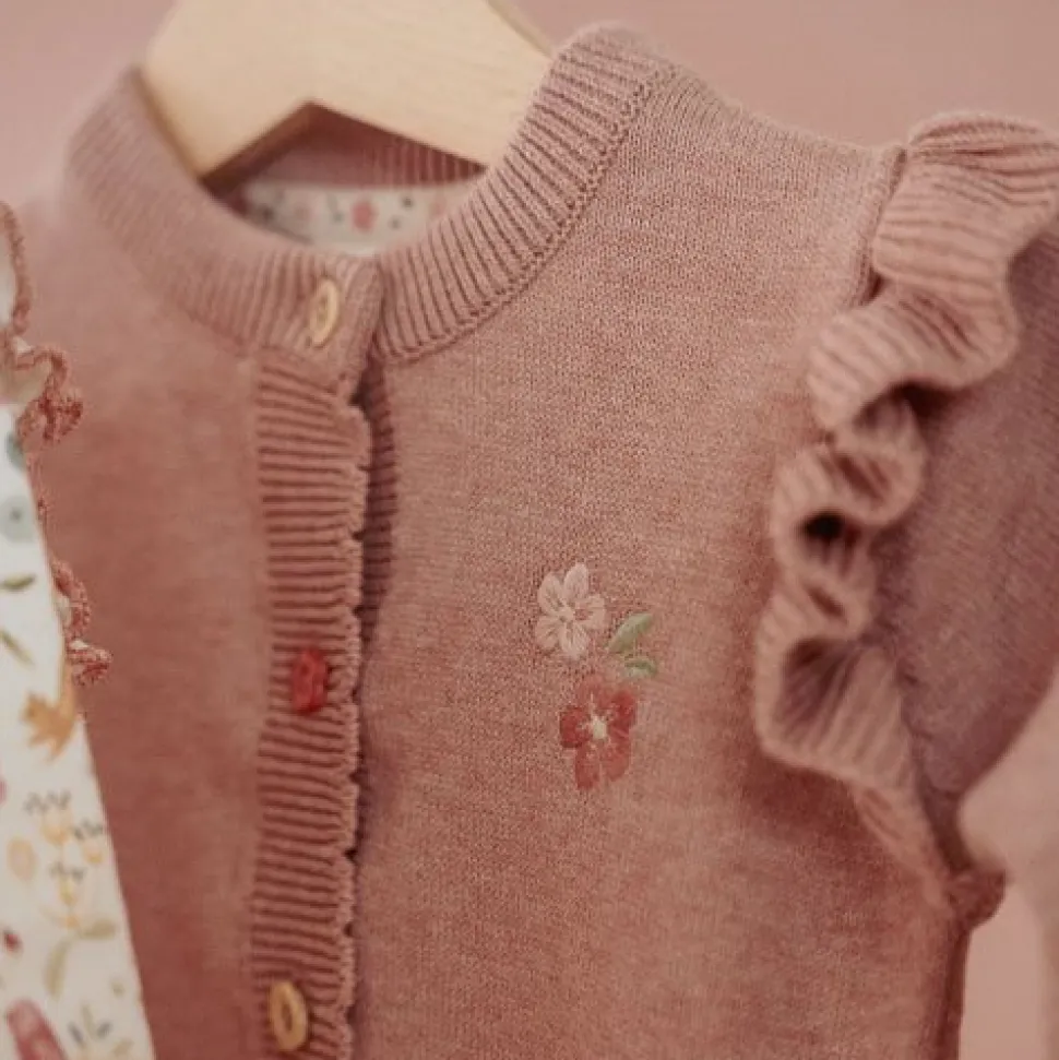 Gebreid vestje - Roze - Fairy Garden
