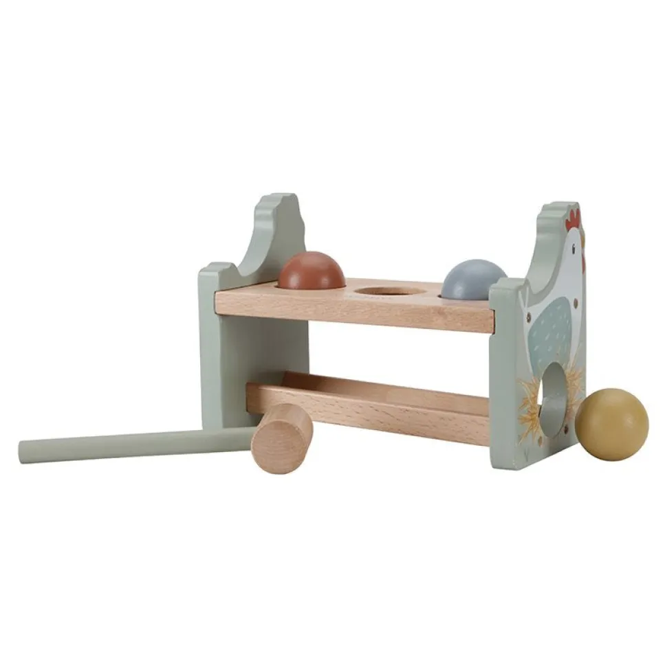 Hamerbankje met ballen Little Farm