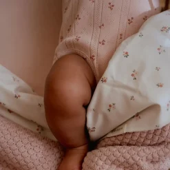 Hoeslaken – Roze – 70 x 140/150 cm – Essentials