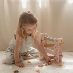 Houten autobaan - Roze - Fairy Garden