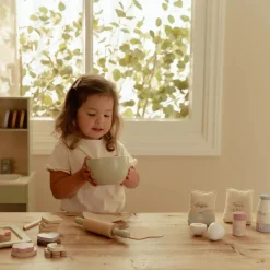 Houten bakset – Meerkleurig – Essentials