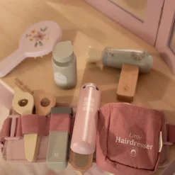 Houten kappersset – Roze – Essentials
