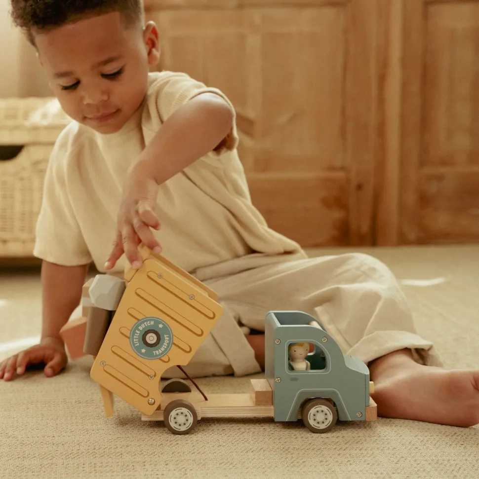 Houten kiepwagen – Meerkleurig – Essentials