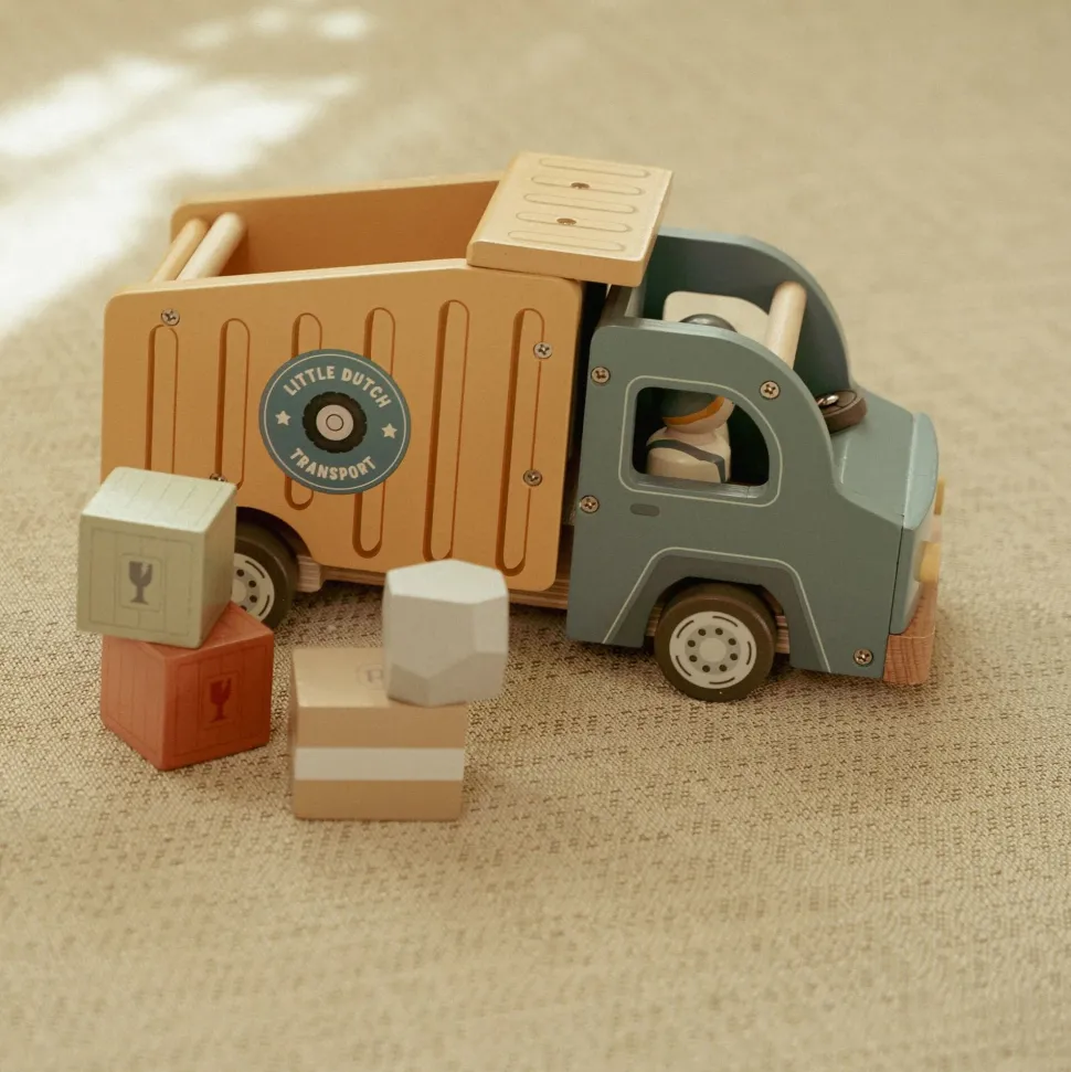 Houten kiepwagen – Meerkleurig – Essentials