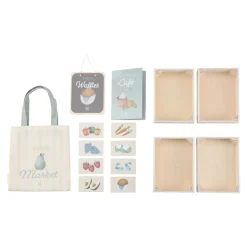 Houten marktkraam - Groen