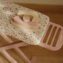 Houten Strijkplank met Strijkijzer – Roze – Essentials