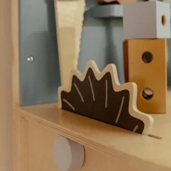 Houten werkbank - Blauw