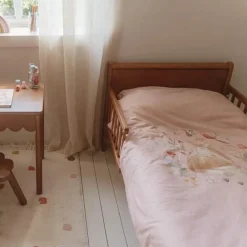 Junior dekbedovertrek - Roze - Fairy Garden