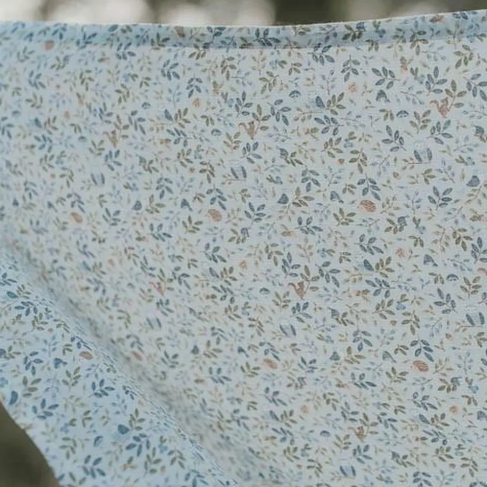 Junior hoeslaken - Blauw - Maat Junior - Forest Friends - Forest Adventure