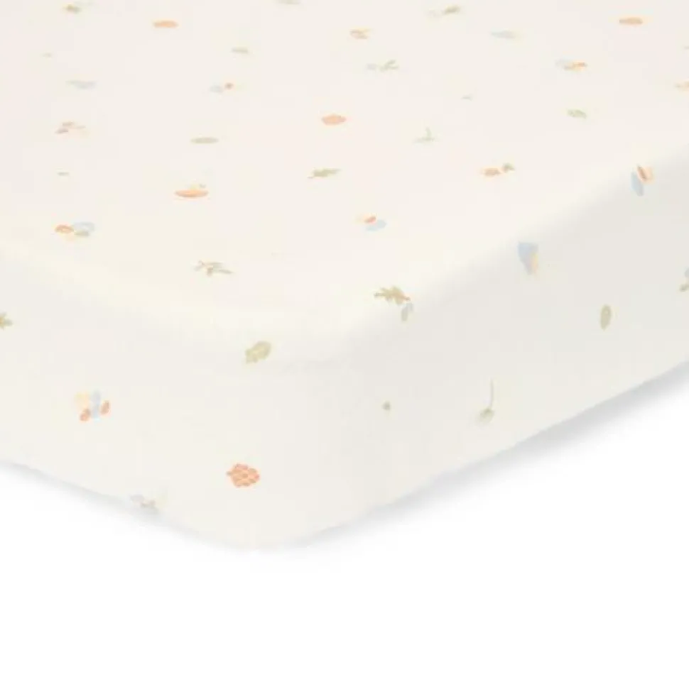 Junior hoeslaken - Wit - Maat Junior - Forest Friends - Forest Treasures