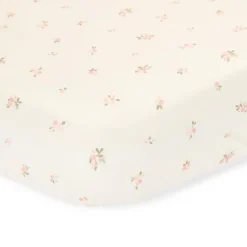 Junior hoeslaken - Wit - Maat Junior - Fairy Garden - Fairy Blossom