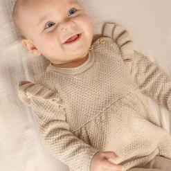 Jurk - Zand - Newborn Naturals