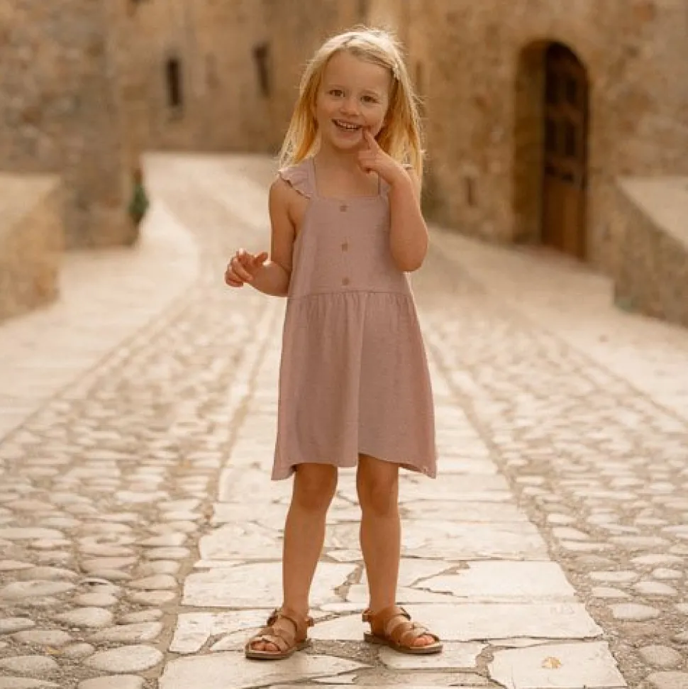 Jurk mouwloos - Paars - Fairy Garden