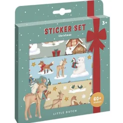 Kerst stickers - Meerkleurig